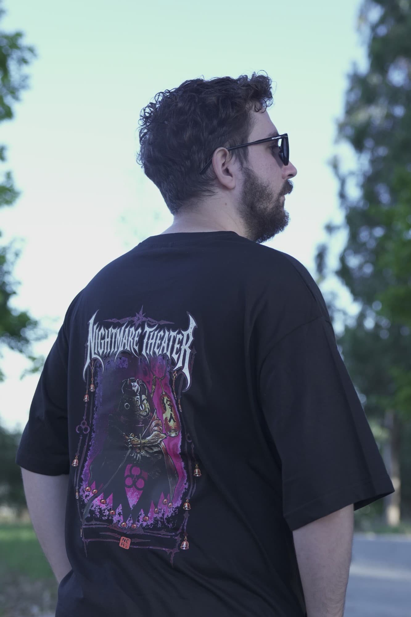 T-shirt Nightmare Theater, de David Neri