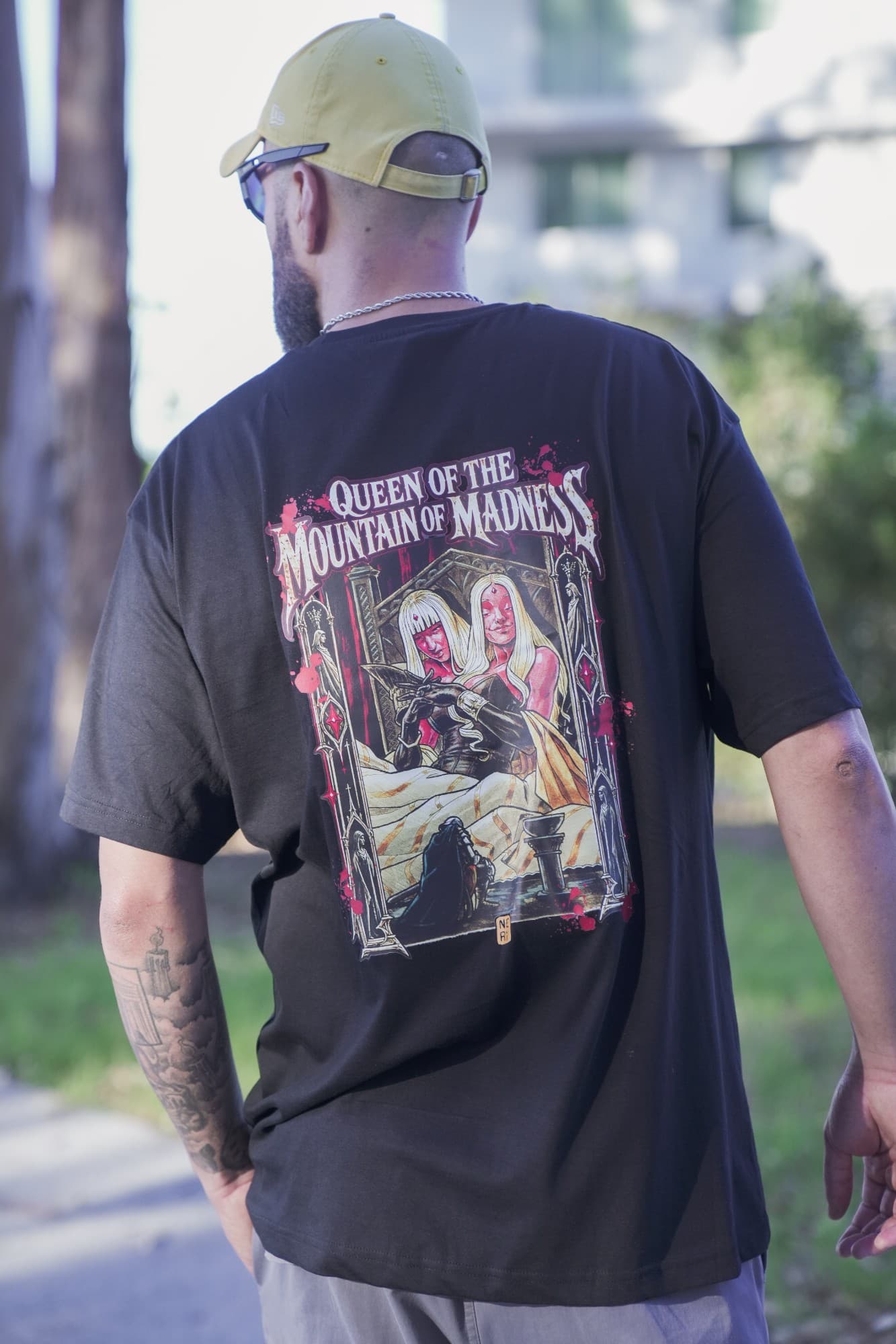 T-shirt Queen of Madness, de David Neri
